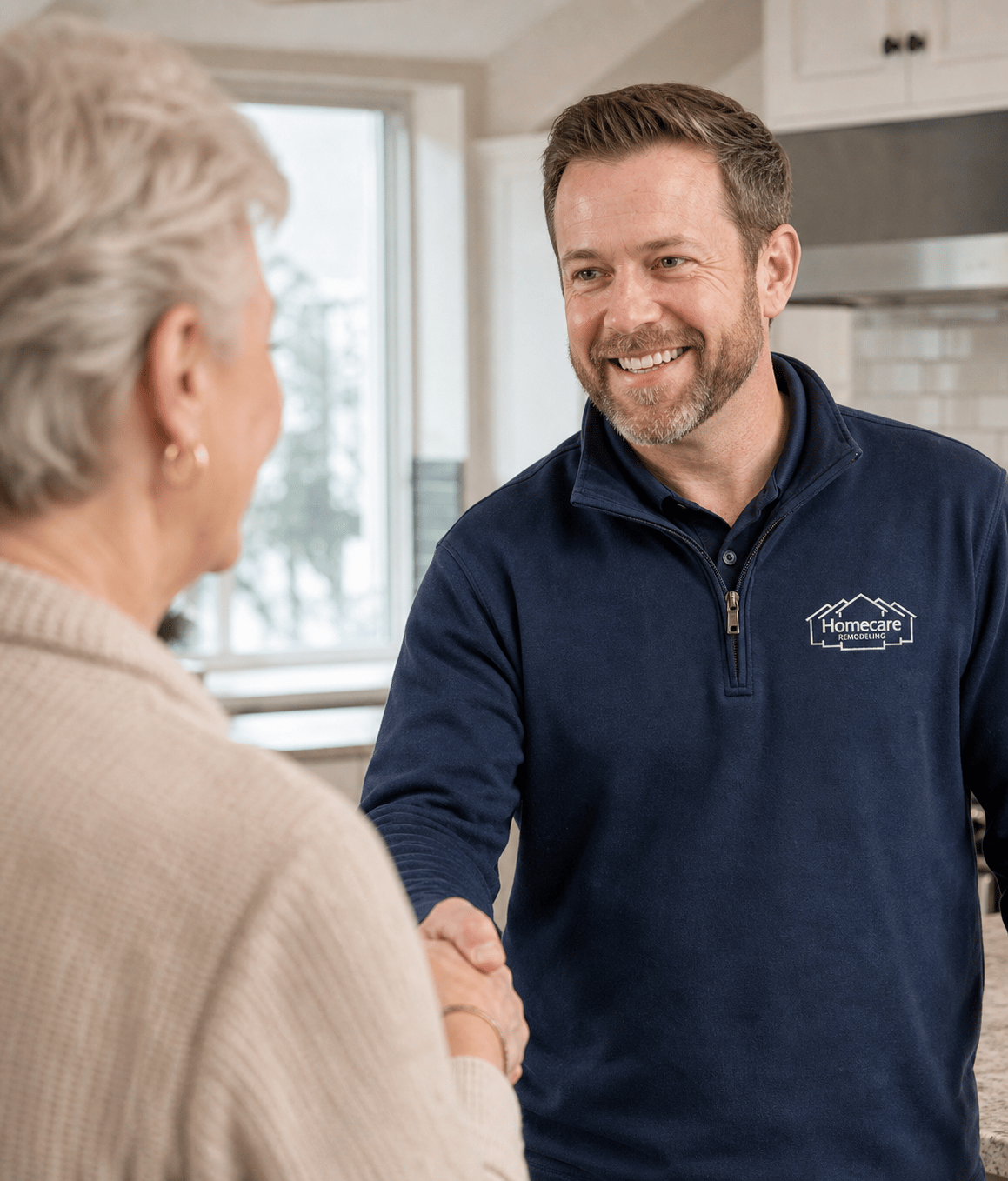 Homecare-employee-shaking-hands-with-client